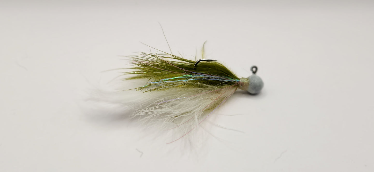 White and olive slotbuster